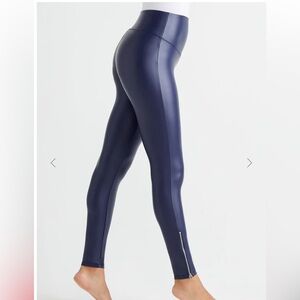 Yummie Sleek Blue High-Waisted Leggings